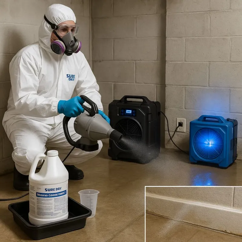 Sanitization and Odor Removal process in Connerton, FL
