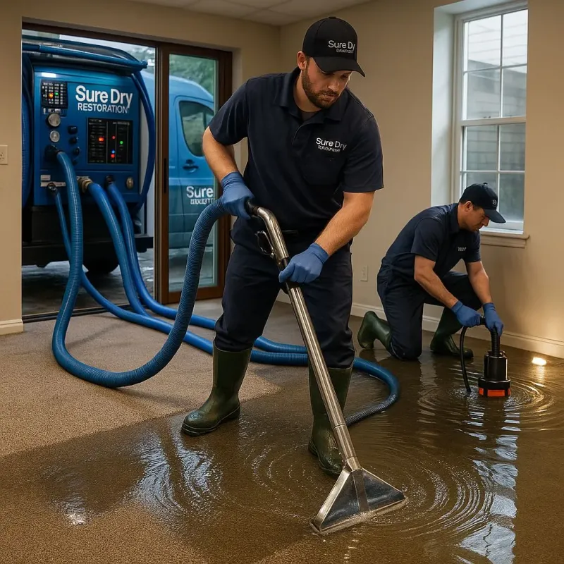 Water Extraction and Removal process in Connerton, FL